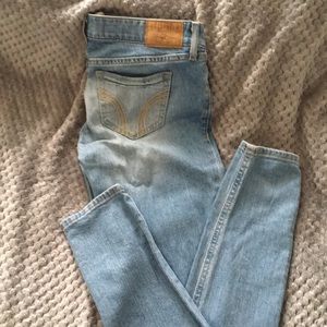 Light wash skinny